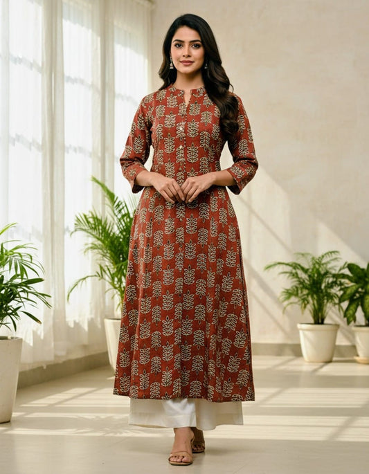 Women's Premium Kurta Palazzo Set